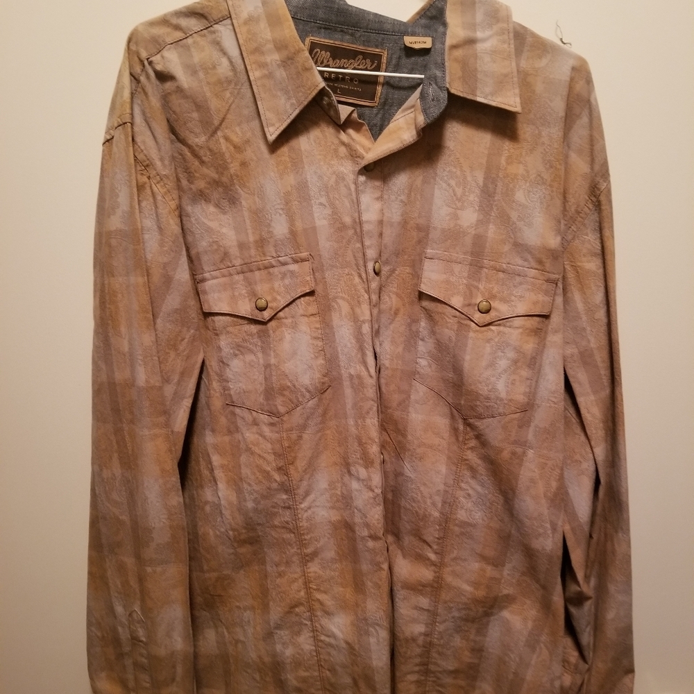Wrangler Retro LS shirt NWOT